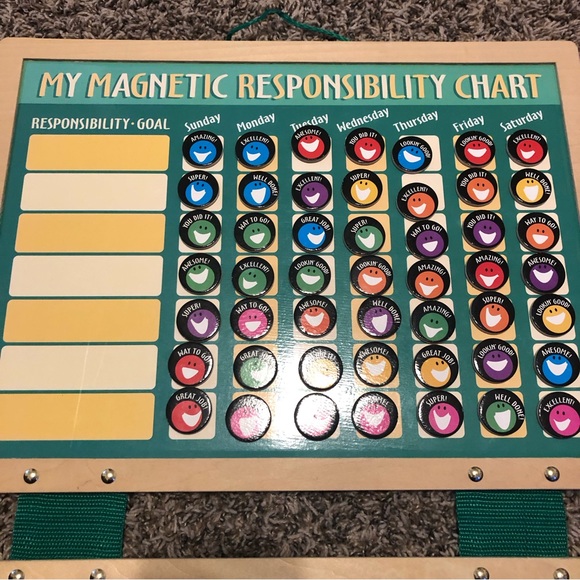 Melissa and Doug Magnetic Responsibility Chart - Picture 2 of 8